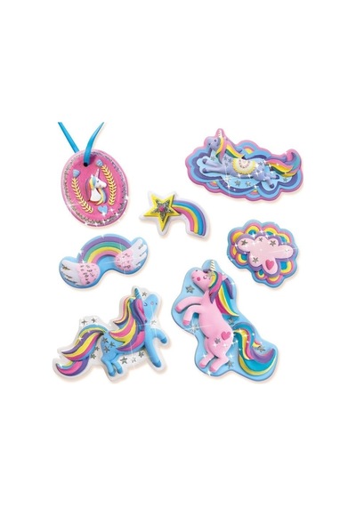 Ses Creative Kalıba Dök ve Boya Simli Unicorn