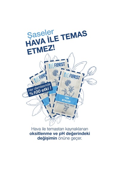 Florıst Tüm Bitkiler Genel Kullanım Sıvı Konsantre Bitki Besini 200