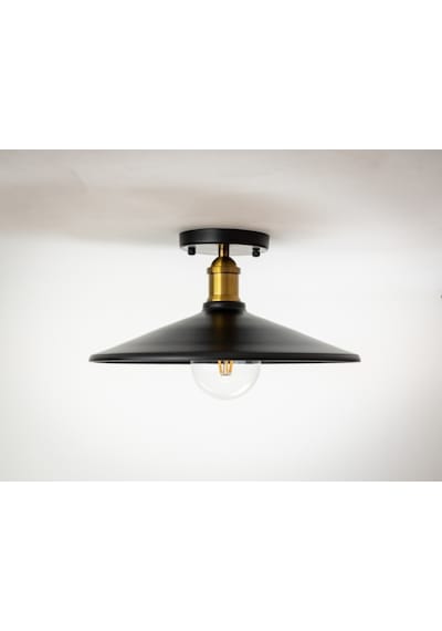 Riolight Retro Tekli Metal Plofonyer Avize Şapka Çapı: 38Cm (538284893)