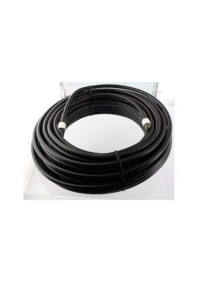 Rg 213 U Telsiz uhf+uhf Takılı Uzatma Anten kablosu 3 metrelik