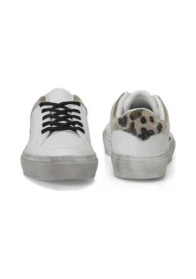 Butigo 26k-136 Beyaz Kadın Sneaker 000000000102709497 Beyaz-altın