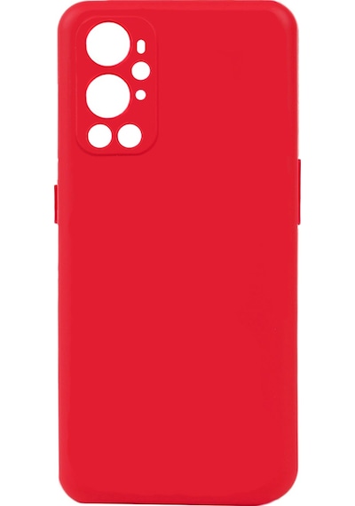 Ardemix One Plus 9 Pro Kılıf Biye Silikon - Kırmızı Kirmizi