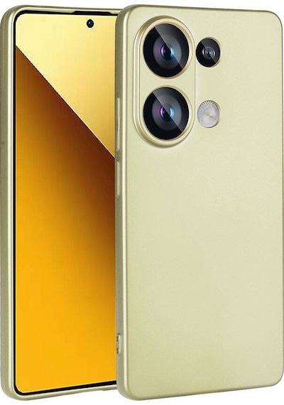 Noktaks - Xiaomi Uyumlu Redmi Note 13 4g - Kılıf Mat Renkli Esnek Premier Silikon Kapak - Kırmızı