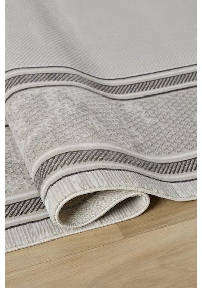 Seyran Halı Gusto 905 Gri Mikro Polyester Makine Halısı