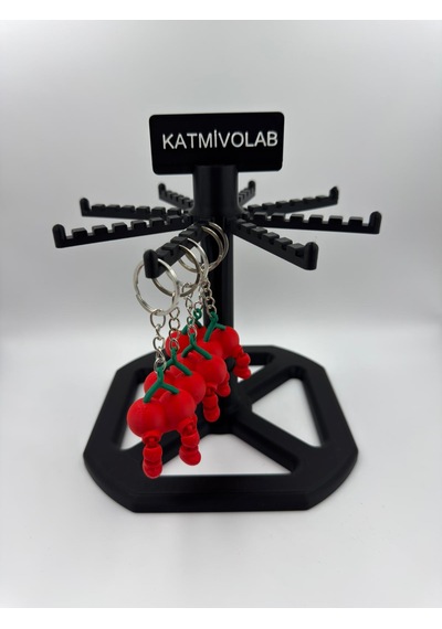 Cool Strawberry Anahtarlık Kırmızı
