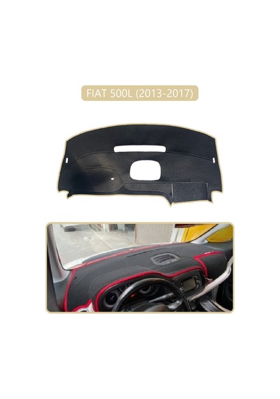 Fıat 500l 2013-2017 Modellerine Uyguntorpido Koruma Halısı Bej Kenar