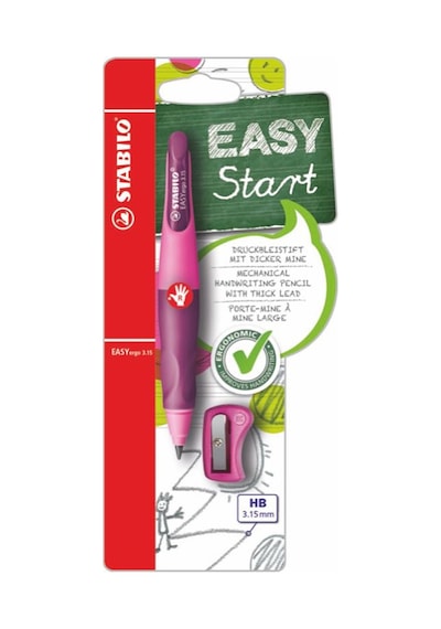 Stabilo Kurşun Kalem Easyergo 3.15 Sağ Pem/lila Bls B-46870-5 Çok Renkli