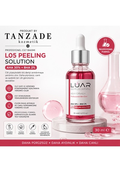 Produkt By Tanzade Aha %30 + Bha %2 Peeling Solüsyonu 30 Ml