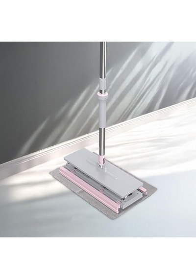 Mayaglory Click Mop Tüm Bezlere Uyumlu Click Mop 4xl Islak Mendillere Uyumlu Kendinden Sıkıştırmalı Paspas Açık Bej