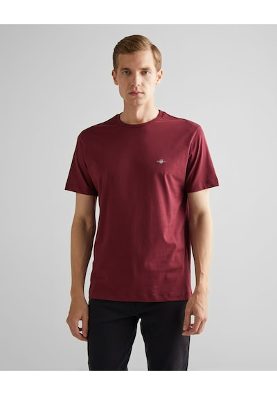 Gant Erkek T-shırt 2003184-638 2003184-638 Bordo Bordo