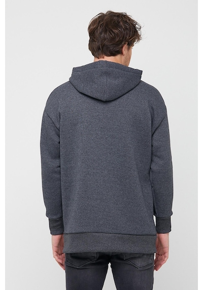 Ünisex Fermuarlı Sweatshirt Antrasit Lacivert