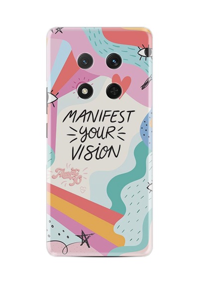 Honor Magic 7 Lite Kılıf Boutique Baskılı Resimli Manifest Pcode -080