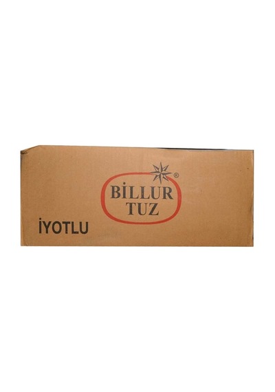 Billur Rafine İyotlu Sofra Tuzu 750 Gr 8'li Paket