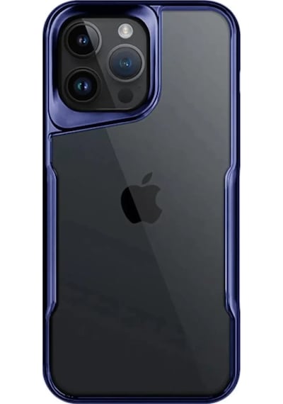 Newface Apple İphone 14 Pro Max Kılıf Boyi Silikon Kapak - Lacivert