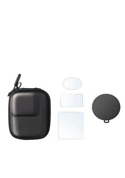 Teknoroket Djı Osmo Action 6 Koruma Seti Taşıma Çantası + Ekran Koruyucu + Lens Cap Siyah