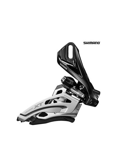 Shimano Xt Fd-m8100-d Doğrudan Montaj Öne Çekme Orta Aktarıcı 2x1 Kırmızı - Siyah