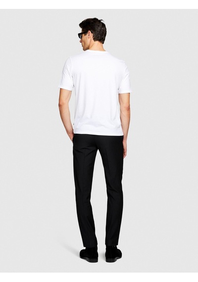 Sisley Poliviskoz Slim Fit Formal Pantolon Erkek Siyah Pantolon - 323a4kı356y89