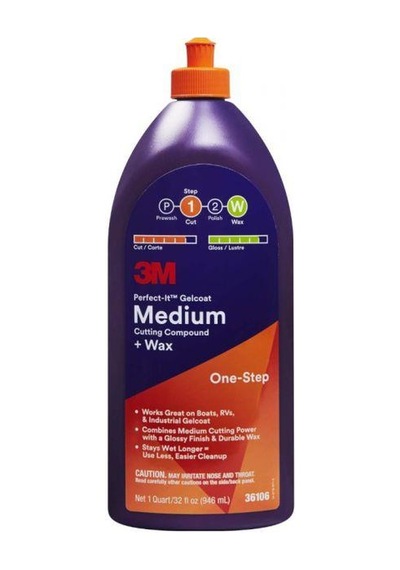 3M 36106 Jelkot İnce Pasta ve Wax 946Ml