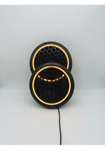 16cm Amber Hoparlör Kapağı