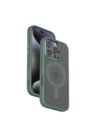 Momax Play CaseForm Apple Uyumlu iPhone 16 Pro Max Magsafe Kılıf Yeşil