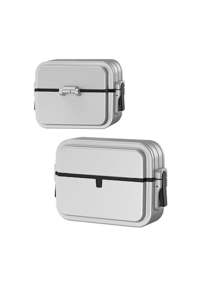 Apple, Uyumlu AirPods 3 3.nesil 404 Kilitli Kılıf - Gri