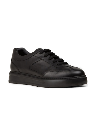 Deery Erkek Hakiki Deri Siyah Sneaker Ayakkabı - 02015msyhe01 Siyah