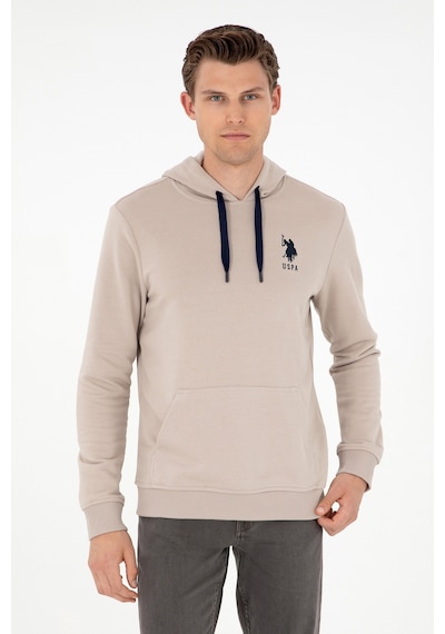U.s. Polo Assn. Erkek Taş Sweatshirt 50289059-vr049 Taş
