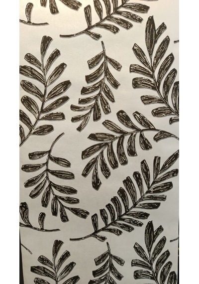 Wall Paper Duvar Kağıdı 5 M2 Beyaz - Siyah