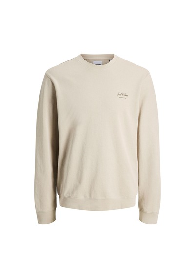 Jack & Jones Jjearchıve Graphıc Sweat Bej Erkek Sweatshirt 000000000102690863