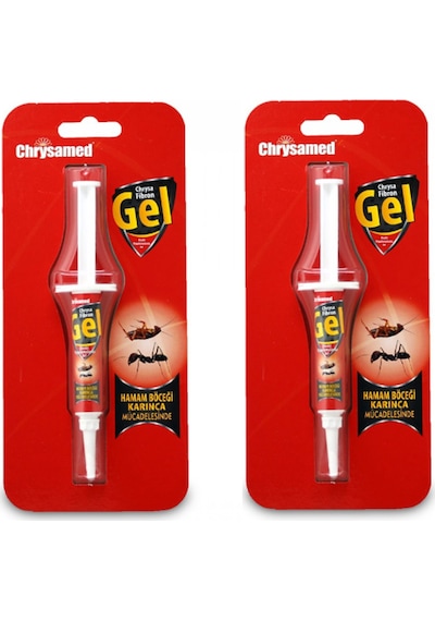 Chrysamed Fibron Hamam Böceği Ve Karınca Jeli 2 x 5 G