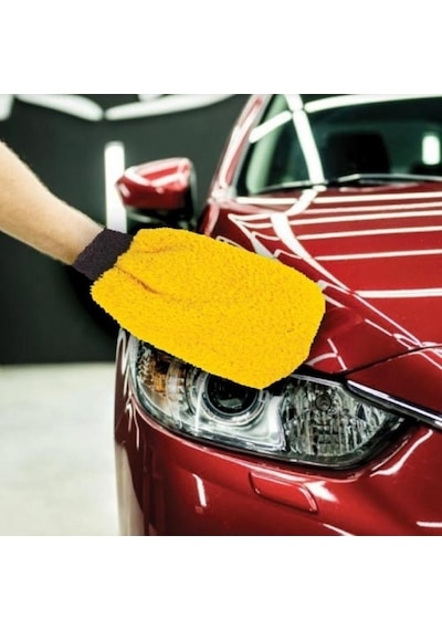 Bikomponent Mikrofiber Köpürtme Ve Parlatma Eldiveni