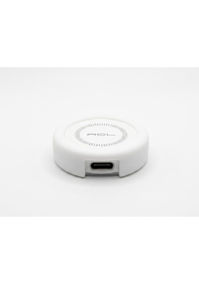 Aw21 Apple Watch İçin Kablosuz Şarj Cihazı 2.5w Usb-c Girişli, Çinko Alaşım Metal Gövdeli Mini Taşınabilir Şarj Adaptörü Çok Renkli