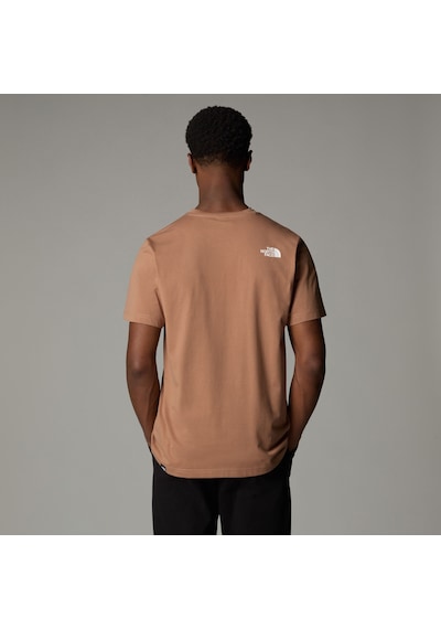 The North Face M Ss Easy Tee Erkek Tişört Nf0a8a6c6e11 Nf0a8a6c6e11 Lat Latte