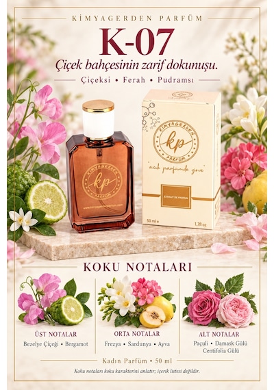 KP K-07 Kadın Parfüm EDP 50 ML