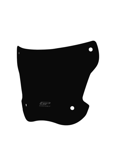 Gp Kompozit Honda Sh 150i 2020-2026 Uyumlu Ön Cam Siyah 34cm