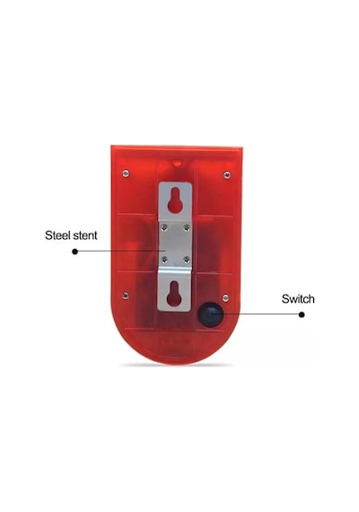 G01 Güneş Enerjili Yüksek Sesli Uyarı Işıklı Bahçe-fabrika Alarm