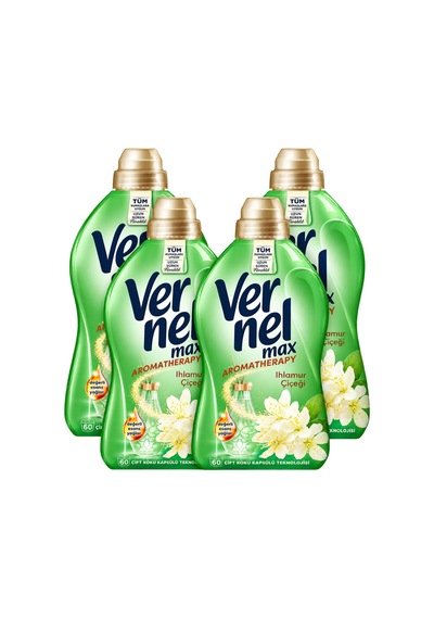 Vernel Max Aromatherapy 1440 Ml Ihlamur Çiçeği X 4 Adet 4'lü Set