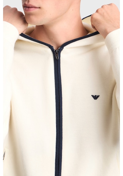 Emporio Armani Saf Yün Ve Fermuarlı Kapüşonlu Hırka Erkek Hırka Em006223 Af27807 U0003 Beyaz Emporio Armani Saf Yün Ve Fermuarlı Kapüşonlu Hırka Erkek Hırka Em006223 Af27807 U0003 Beyaz