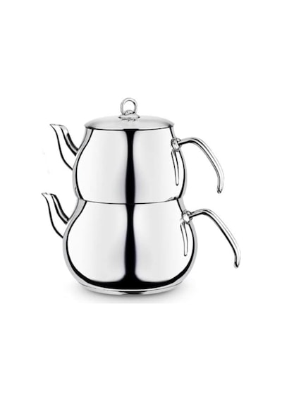 Baron Çelik Çaydanlık Jumbo Boy Metal Kulplu Metal Kulp 6.5 L