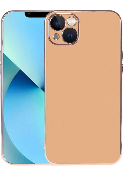 Apple Uyumlu iPhone 13 Kılıf Zore Viyana Yüzeyi Buzlu Transparan Tasarım Kılıf