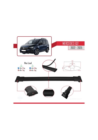 Mercedes Eqt / Citan W420 2022-2025 Arası İle Uyumlu Fly Model Ar