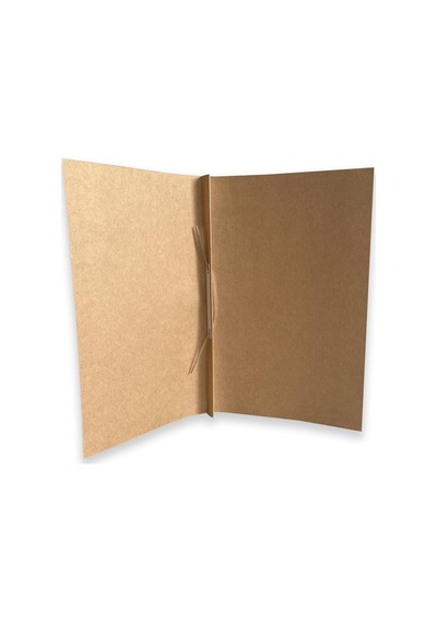 50 Adet Kraft Telli Dosya, A4, Baskısız, 300 Gr Kraft, 22.5x32.5 Cm