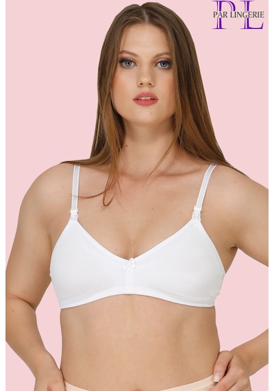 Parlingerie Hamile Emzirme Sütyeni Kapsız Beyaz
