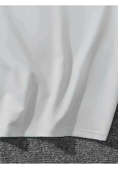 Startmore Unisex Tasarım Baskılı Oversize %100 Pamuk Beyaz