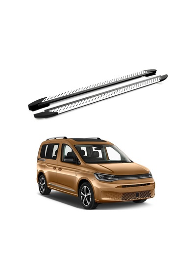 Volkswagen Caddy 2020-2025 / Kısa Şasi Yan Basamak Era V1 Gri