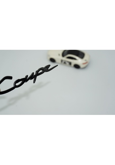 Dk Tuning Coupe Siyah Abs 3m 3d Bagaj Logo Bmw İle Uyumlu