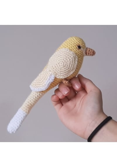 Amigurumi Kuş Oyuncak Kanarya