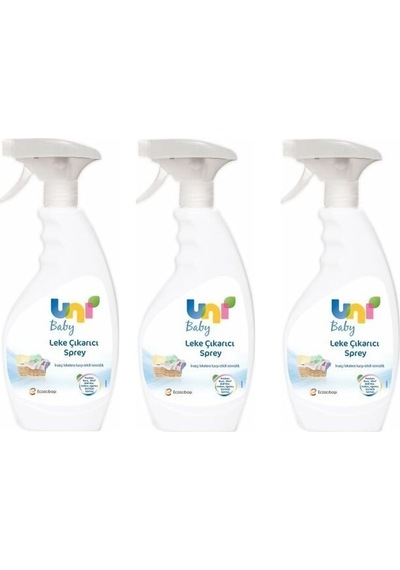 Uni Baby Parfümsüz Leke Çıkarıcı Sprey 3 x 500 ML
