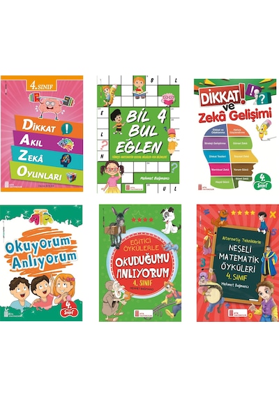 Ata Yayıncılık 4.Sınıf Set (6 Kitap)
