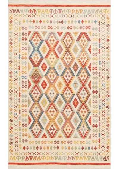 Hoom Rugs Vgt 08 Light Multy Yıkanabilir Çift Taraflı Otantik Halı